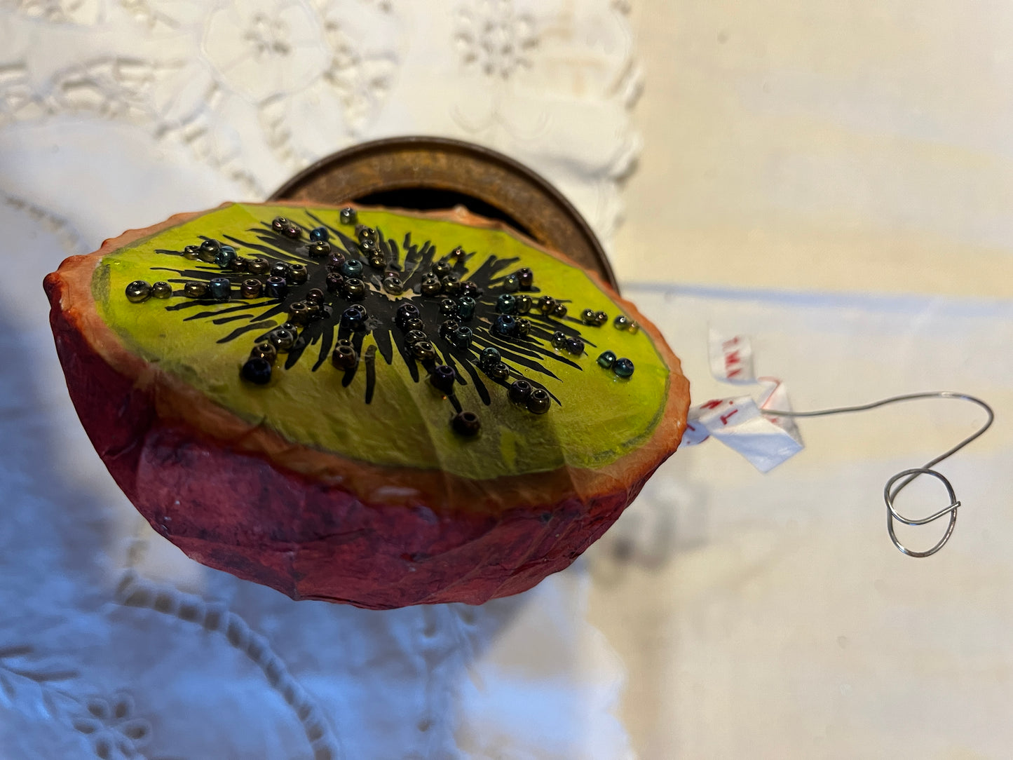 Half a Kiwi fruit
